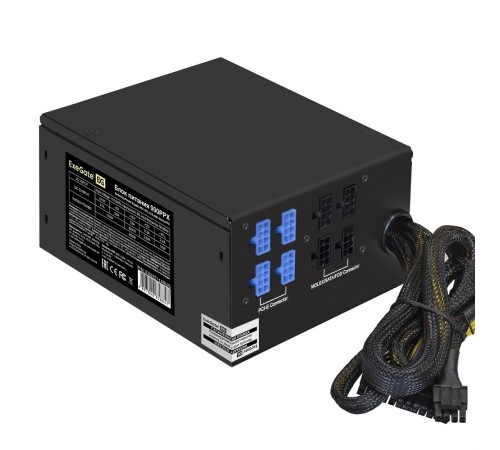 Exegate EX222114RUS Блок питания 900W ExeGate 900PPX (ATX, APFC, КПД 82% (80 PLUS), 14cm fan, 24pin, 2x(4+4)pin, PCIe, 5xSATA, 4xIDE, Cable Management, RTL, black) Exegate EX222114RUS Блок питания 900W ExeGate 900PPX (ATX, APFC, КПД 82% (80 PLUS), 14cm fan, 24pin, 2x(4+4)pin, PCIe, 5xSATA, 4xIDE, Cable Management, RTL, black)