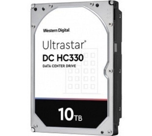10Tb WD Ultrastar DC HC330 {SATA-III 12Gb/s, 7200 rpm, 256mb buffer, 3.5"}  [0B42266 ]