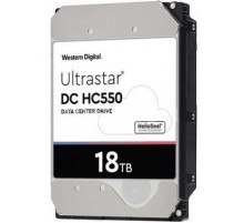 18Tb WD Ultrastar DC HC550 {SATA 6Gb/s, 7200 rpm, 512mb buffer, 3.5"} [0F38459/0F38467/WUH721818ALE6L4]