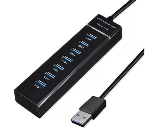 KS-is KS-568 USB хаб 7 x USB 2.0 F в USB 3.0 Type A M с БП KS-is KS-568 USB хаб 7 x USB 2.0 F в USB 3.0 Type A M с БП