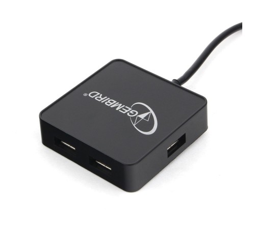 GEMBIRD  HUB USB2.0 4-port [UHB-242] , 4 порта, блистер,черный