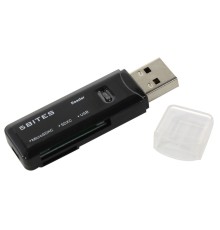 5bites RE3-200BK Устройство ч/з карт памяти RE3-200BK USB3.0 / SD / TF / USB PLUG / BLACK
