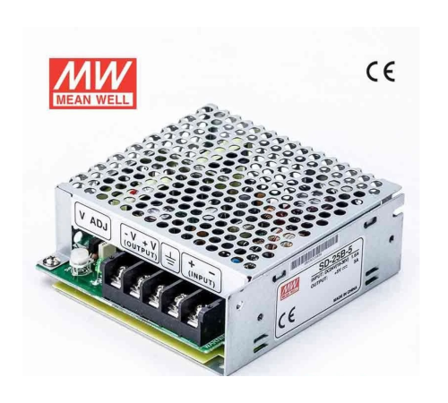 SD-25B-5,  DC/DC преобразователь, 25Вт, вход 19...36В, выход 5В/5А