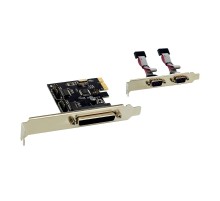 Exegate EX281226RUS Контроллер EXE-303 PCI-E, 2*COM port + 1*LPT (OEM)