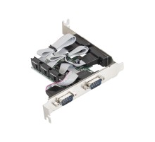 Exegate EX283705RUS Контроллер EXE-310 PCI-E, 4*COM port (OEM)