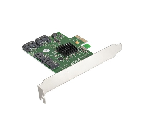 Exegate EX283710RUS Контроллер EXE-503 PCI-E 2.0, SATA3 6Gb/s, 4 int (OEM)