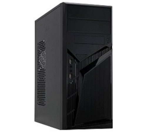 PowerCool S1007BK 450W {Тип: Midi-Tower, цвет: черный, форм-фактор: ATX, mATX, блок питания: 450 Вт, вентилятор: 120 мм, размеры: 175 x 407 x 362 мм, дополнительно: USB x2, наушники, микрофон}