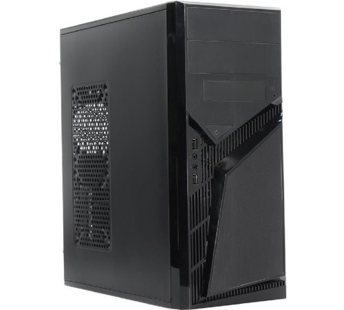 PowerCool S1007BK U3 450W {Тип: Midi-Tower, цвет: черный, форм-фактор: ATX, mATX, блок питания: 450 Вт, вентилятор: 120 мм, размеры: 175 x 407 x 362 мм, дополнительно: USB3.0 x2, наушники, микрофон}