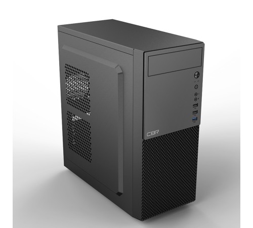 CBR PCC-ATX-E188-WPSU Корпус ATX Miditower E188, без БП, 1*USB 3.0, 2*USB 2.0, HD Audio+Mic, Black