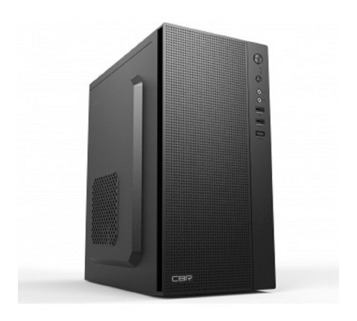 CBR PCC-MATX-MX08-WPSU Корпус mATX Minitower MX08, без БП, 2*USB 2.0, HD Audio+Mic, Black