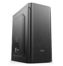 CBR PCC-MATX-MX10-450W2 Корпус mATX Minitower MX10, c БП PSU-ATX450-08EC (450W/80mm), 2*USB 2.0, HD Audio+Mic, Black