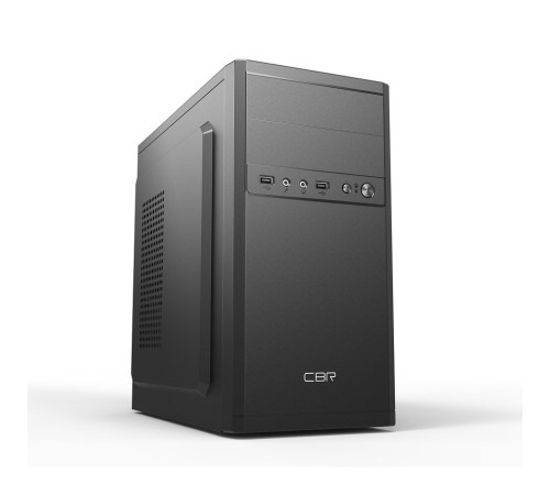 CBR PCC-MATX-RD873-450W Корпус mATX Minitower RD873, c БП PSU-ATX450-12EC (450W/120mm), 2*USB 2.0, HD Audio+Mic, кабель питания 1.2м, Black