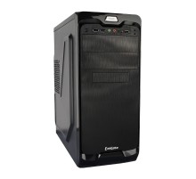 Exegate EX269436RUS Корпус Miditower UN-604 Black, ATX, <UN400, 120mm> 2*USB+2*USB3.0, Audio