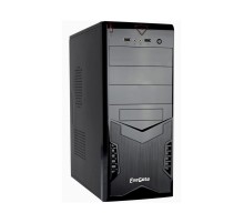 Exegate EX261448RUS Корпус Miditower CP-601 Black, ATX, <CP350W, 80mm>, 2*USB, Audio
