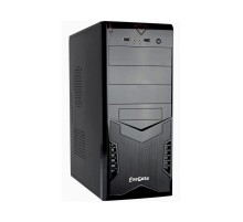 Exegate EX261447RUS Корпус Miditower CP-601 Black, ATX, <без БП>, 2*USB, Audio
