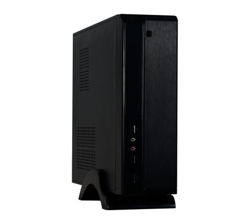 Exegate EX268688RUS Корпус MiniITX Exegate MI-207 Black, miniITX/mATX, <M300, 80mm>, 2*USB, Audio