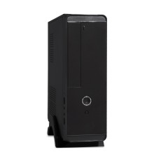Exegate EX268699RUS Корпус MiniITX Exegate MI-209 Black, miniITX/mATX, <M350, 80mm>, 2*USB, Audio