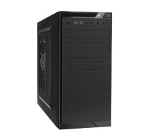Корпус Minitower ExeGate QA-412U-UNS500 (mATX, БП UNS500 с вент. 12см, 2*USB+2*USB3.0, аудио, черный)