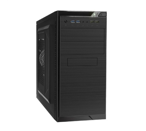 Корпус Minitower ExeGate QA-412U-UNS500 (mATX, БП UNS500 с вент. 12см, 2*USB+2*USB3.0, аудио, черный)