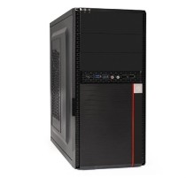 Exegate EX277437RUS Корпус Minitower MA-371X Black, mATX <UN500, 120mm> 2*USB+2*USB3.0, Audio