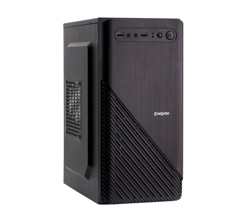 Exegate EX277803RUS Корпус Minitower BAA-103 Black, mATX, <без БП>, 2*USB, Audio
