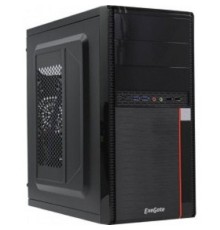 Exegate EX277438RUS Корпус Minitower Exegate MA-371X Black, mATX <UN600, 120mm> 2*USB+2*USB3.0, Audio
