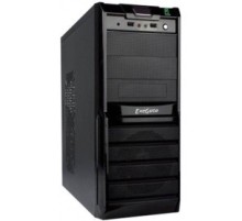 Exegate EX278398RUS Корпус Miditower Exegate XP-329S Black, ATX, <XP450, Black,120mm>, 2*USB, Audio