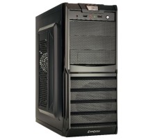 Exegate EX278402RUS Корпус Miditower Exegate XP-329S Black, ATX, <без БП>, 2*USB, Audio