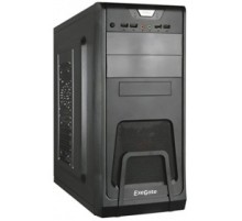 Exegate EX278390RUS Корпус Miditower Exegate CP-603 Black, ATX, <CP350W, 80mm>, 2*USB+2*USB3.0, Audio