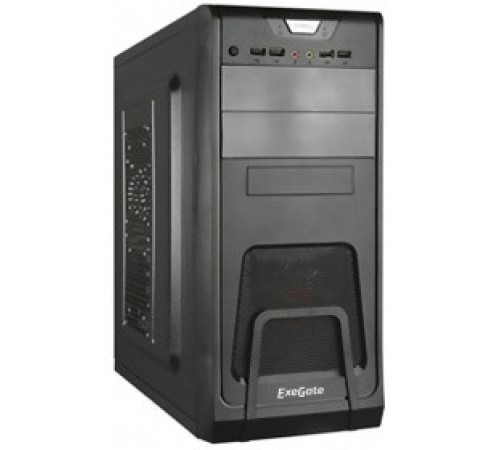 Exegate EX278390RUS Корпус Miditower Exegate CP-603 Black, ATX, <CP350W, 80mm>, 2*USB+2*USB3.0, Audio Exegate EX278390RUS Корпус Miditower Exegate CP-603 Black, ATX, <CP350W, 80mm>, 2*USB+2*USB3.0, Audio