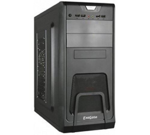 Exegate EX278391RUS Корпус Miditower Exegate CP-603 Black, ATX, <CP400W, 80mm>, 2*USB+2*USB3.0, Audio Exegate EX278391RUS Корпус Miditower Exegate CP-603 Black, ATX, <CP400W, 80mm>, 2*USB+2*USB3.0, Audio