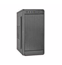 Exegate EX283125RUS Корпус Minitower ExeGate BAA-108 Black, mATX, <AAA400, 80mm>, 2*USB, Audio