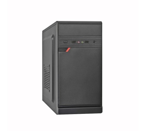 Exegate EX283058RUS Корпус Minitower ExeGate BAA-106 Black, mATX, <AAA400, 80mm>, 2*USB, Audio