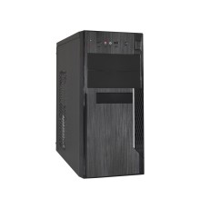 Exegate EX283241RUS Корпус Minitower ExeGate MA-373X Black, mATX <UN350, 120mm> 2*USB, Audio