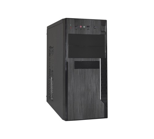 Exegate EX283241RUS Корпус Minitower ExeGate MA-373X Black, mATX <UN350, 120mm> 2*USB, Audio