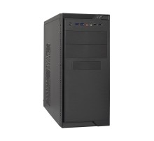 Exegate EX283239RUS Корпус Minitower ExeGate MA-372UX Black, mATX <UN600, 120mm> 2*USB+2*USB3.0, Audio