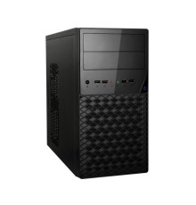 Exegate EX284028RUS Корпус Minitower BA-203U Black, mATX, <AA350, 80mm>, 2*USB+1*USB3.0, Audio
