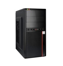 Exegate EX284038RUS Корпус Minitower BA-204U Black, mATX, <AA500, 80mm>, 2*USB+2*USB3.0, Audio