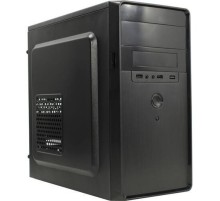 Exegate EX286426RUS Корпус Minitower ExeGate BA-309-450W-8 (mATX, БП AA450 с вент. 8см, 2*USB, HD аудио, черный)