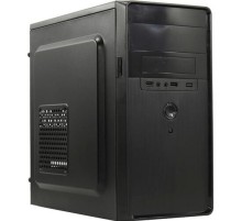 Exegate EX286427RUS Корпус Minitower ExeGate BA-309-500W-8 (mATX, БП AA500 с вент. 8см, 2*USB, HD аудио, черный)