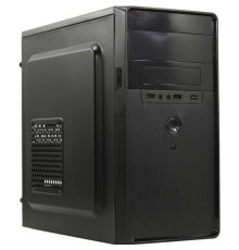 Exegate EX286427RUS Корпус Minitower ExeGate BA-309-500W-8 (mATX, БП AA500 с вент. 8см, 2*USB, HD аудио, черный)