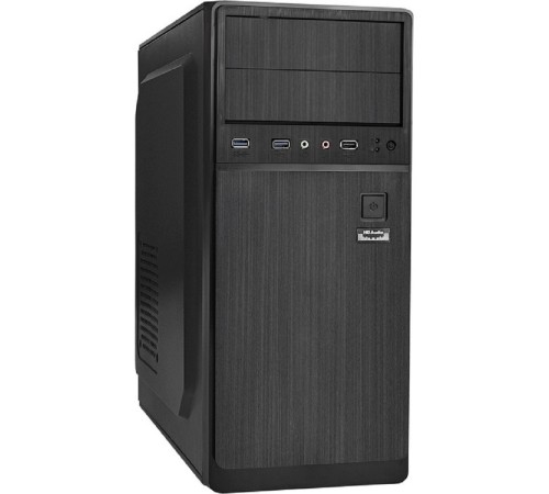 Exegate EX287145RUS Корпус Miditower ExeGate XP-402U2-600W-12 (ATX, XP600 с вент. 12см, 1*USB+2*USB3.0, аудио, черный)