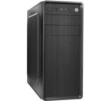 ExeGate EX283731RUS  Корпус Miditower ExeGate XP-401-400W-12 (ATX, БП XP400 с вент. 12см, 2*USB, аудио, черный)