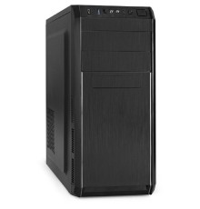 Exegate EX287365RUS Корпус Miditower ExeGate XP-334UC (ATX, без БП, 1*USB+1*USB3.0+1*TypeC, аудио, черный)