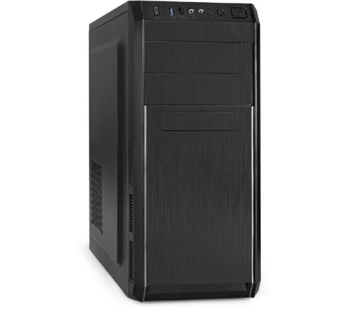 Exegate EX287365RUS Корпус Miditower ExeGate XP-334UC (ATX, без БП, 1*USB+1*USB3.0+1*TypeC, аудио, черный)