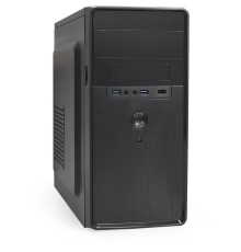 Exegate EX286438RUS Корпус Minitower ExeGate BA-309U2-AA350 (mATX, БП AA350 с вент. 8см, 1*USB+2*USB3.0, HD аудио, черный)