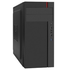 Exegate EX290173RUS Корпус Miditower ExeGate AA-440U (ATX, без БП, 2*USB+1*USB3.0, аудио, черный)