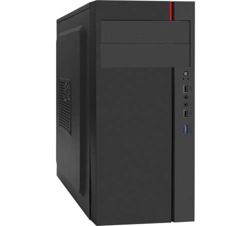 Exegate EX290187RUS Корпус Miditower ExeGate AA-440U-AA500 (ATX, AA500 8 см, 2*USB+1*USB3.0, аудио, черный)