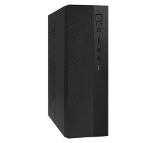 Exegate EX291267RUS Корпус Desktop ExeGate MI-301U (mATX/mini-ITX, без БП, 1*USB+1*USB3.0, аудио, черный)