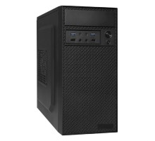 Exegate EX291274RUS Корпус Minitower ExeGate BAA-109U2-AAA450 (mATX, AAA450 8см, 2*USB+2*USB3.0, аудио, черный)